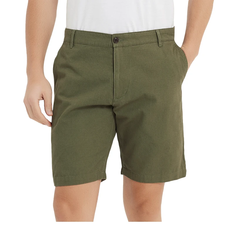 100% Cotton Mens Shorts Casual Classic Fashion Fit Comfy Chino Golf Short US Size