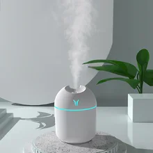 

Air Humidifier 200ml Mini Ultrasonic LED Light USB Essential Oil Diffuser Car Purifier Aroma Anion Mist Maker Valentine's Day