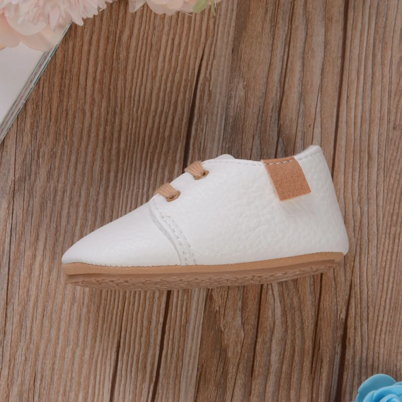 Spring Autumn Casual Baby Boys Casual Shoes Soft TPR Sole Infant Toddler First Walkers Baby Moccasins Booties