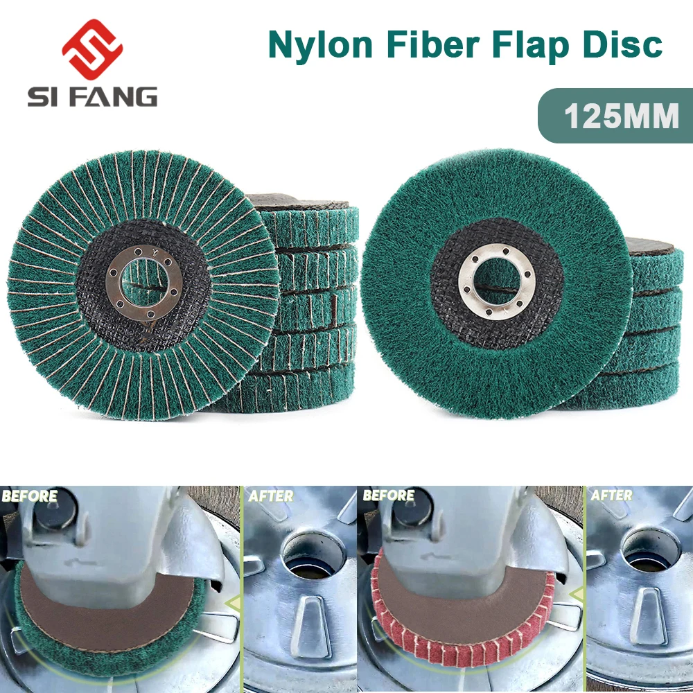 Abrasive Wheels Sandpaper Flap Polishing Drawing Wheel Rust Removal for