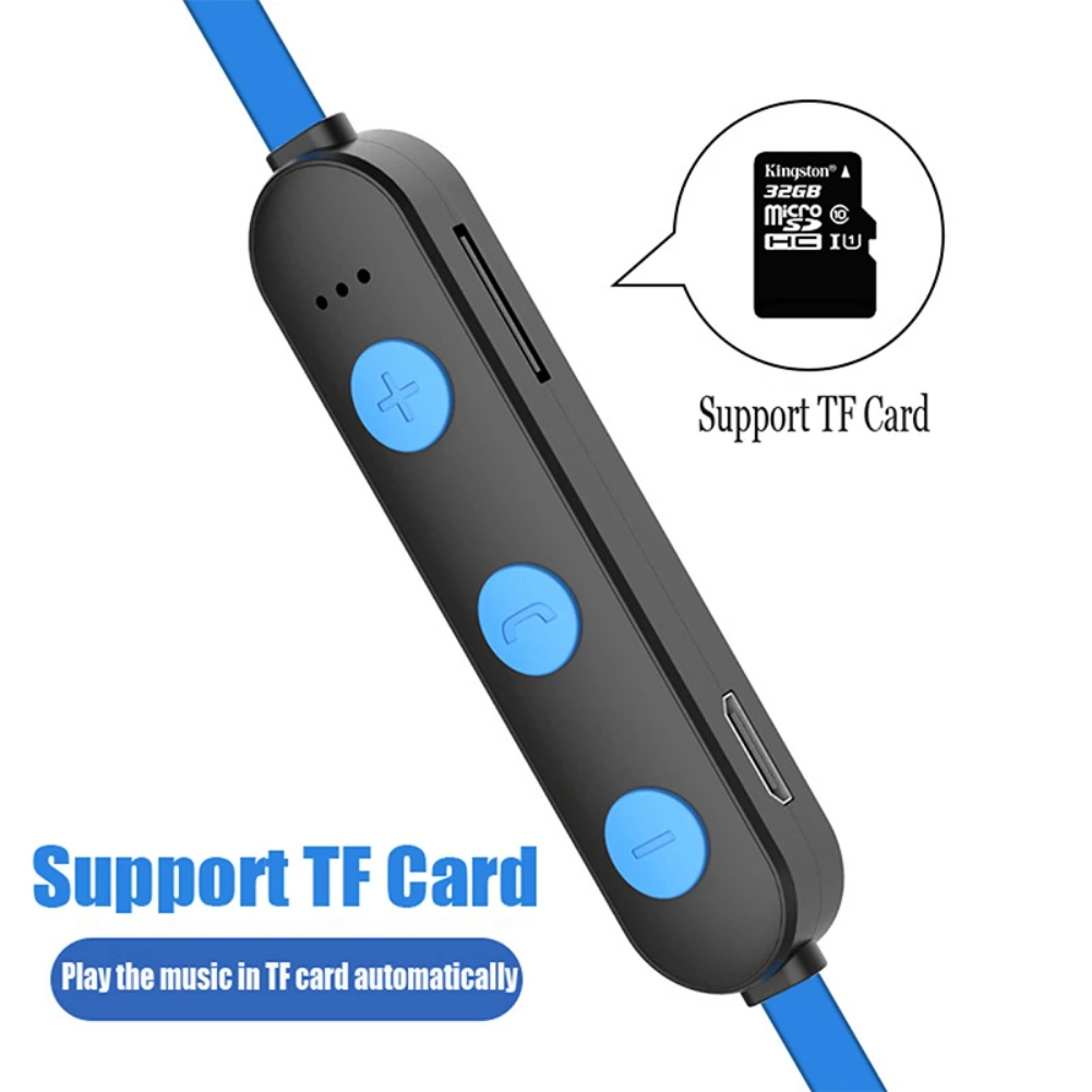 Bluetooth 5,0 Наушники Спортивные Беспроводные магнитные Bluetooth гарнитура Handsfree Наушники с микрофоном вкладыши для huawei Xiaomi samsung Новинка