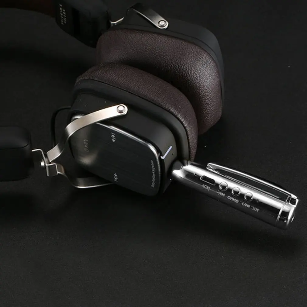 Мини Портативная ручка Bluetooth 3,5 мм AUX музыкальный приемник адаптер беспроводной аудио приемник Поддержка Hands Free вызова для телефонов и автомобилей
