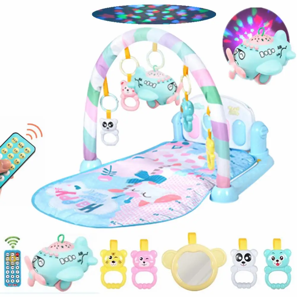 

Kidlove Musical Baby Play Mat + Remote Control Projection Story Machine Educational Puzzle Toy