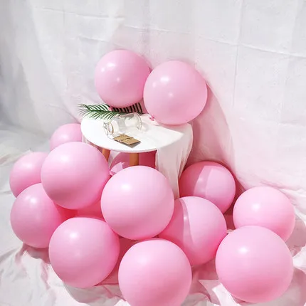 Вечерние воздушные шары, 24 дюйма, воздушные шары макарон, 10 шт./партия, большие латексные шары, надувные шары на Рождество, надувные шары для вечеринки на день рождения - Цвет: Сливовый