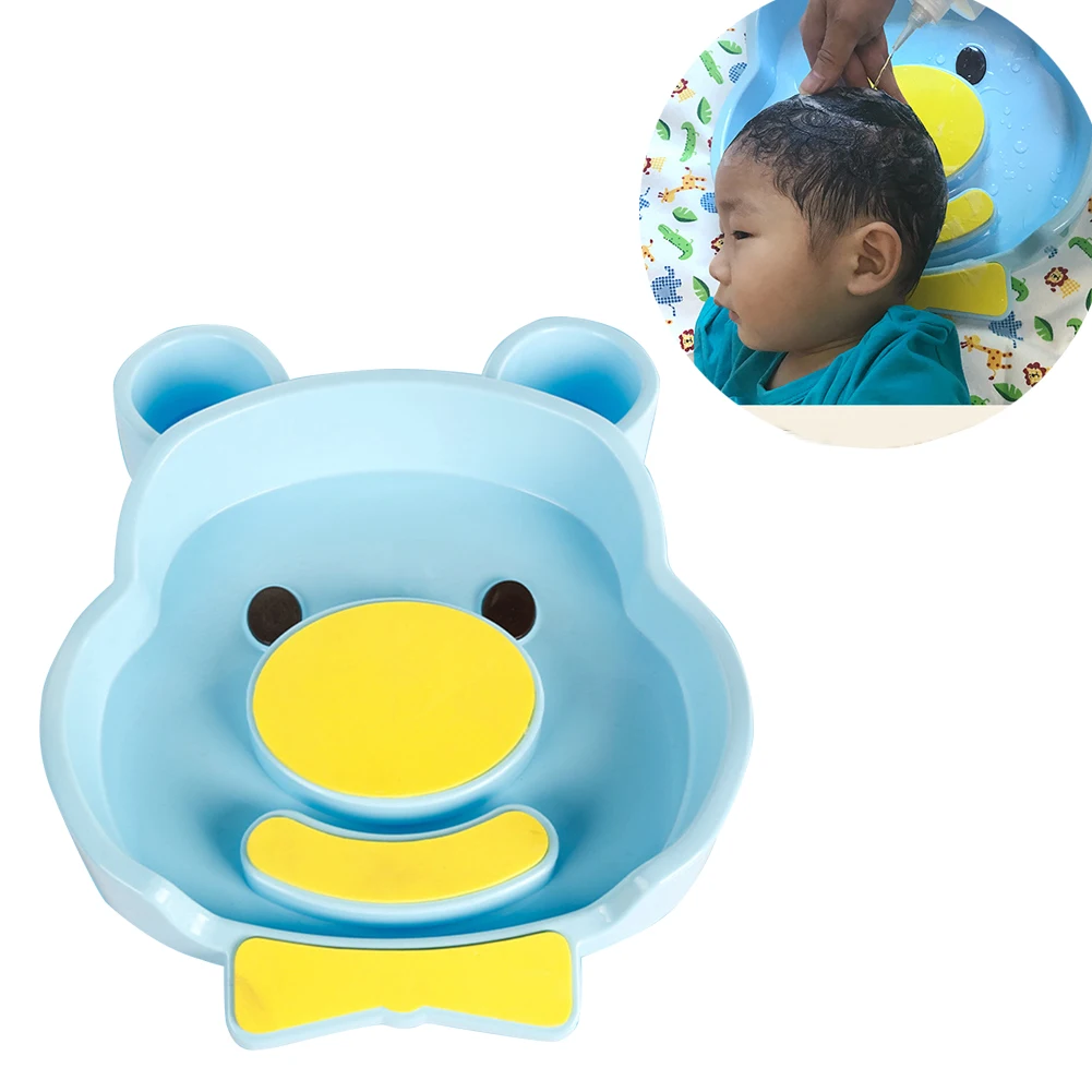 Portable Cute Animal Washing Ass Head Accessories Space Saving Home Plastic Bathtub Hook Newborn Wash Tub Baby Non Slip