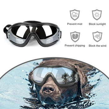 

1pcs Small Doggles Dog Sunglasses UV Protection Eye Pet Glasses Goggles Medium Large Wear Dogs Swimming Fashion Show Accessories