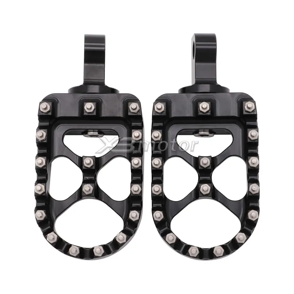 CNC Aliuminum мотоциклетные подножки для Harley Sportster XL883 XL1200 Forty Eight Seventytwo Street XG500 XG750 XG750A - Цвет: A Black