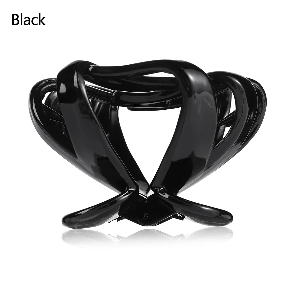 7.5cm Black 1 шт. корейский стиль женские Дамские Волосы Коготь Акриловые зажимы для волос заколка Краб зажим волосы украшения булавки аксессуары для волос Capelli - Цвет: 7.5cm Black