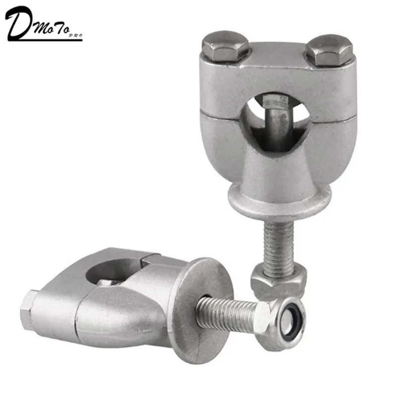 1 пара 22 мм 7/8Inch ручка стояк крепежные хомуты для мотоцикла Dirt Bike ATV