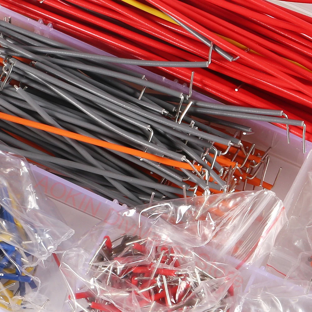 Kit Cavi Jumper E Connettori Per Arduino - 120pcs 3x10cm Maschio/Femmina + 20pcs Header 2.54mm - Foto 5