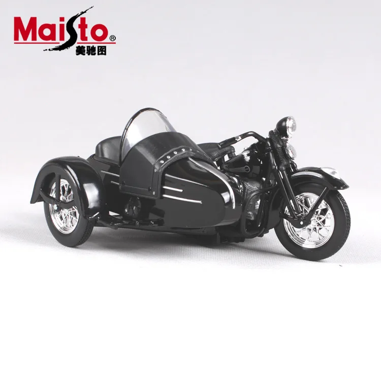 1 чем 18 Maisto 1948 Sidecar Cross детская модель Харли сплава модель мотоцикла Harley