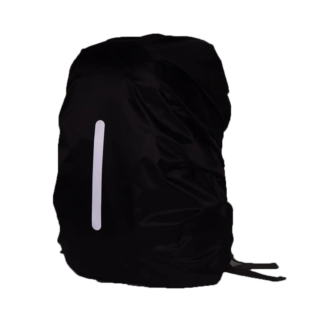

Space Saving Lightweight Reflective Tape Waterproof Polyester Dust Proof Backpack Rain Cover Hiking Outdoor Folding Easy Store