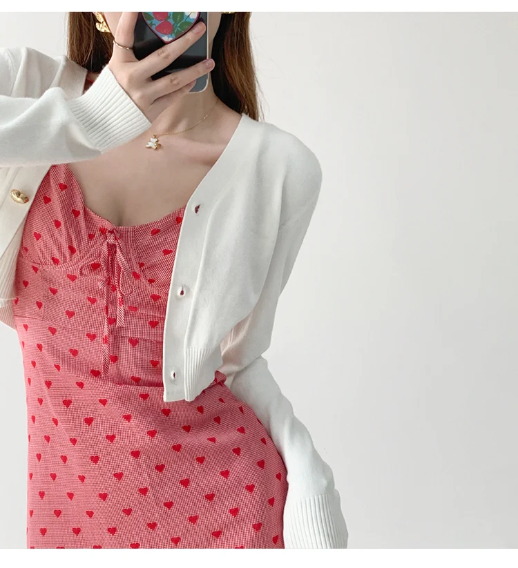 Sleeveless Sheath Midi Dress Women’s Sexy Bandage Cute Ulzzang Mini Trendy Holiday Vacation Womens Student Summer Beach Getaway Popular Leisure Ins Comfortable Spaghetti Straps Dresses for Woman in love heart Pink 