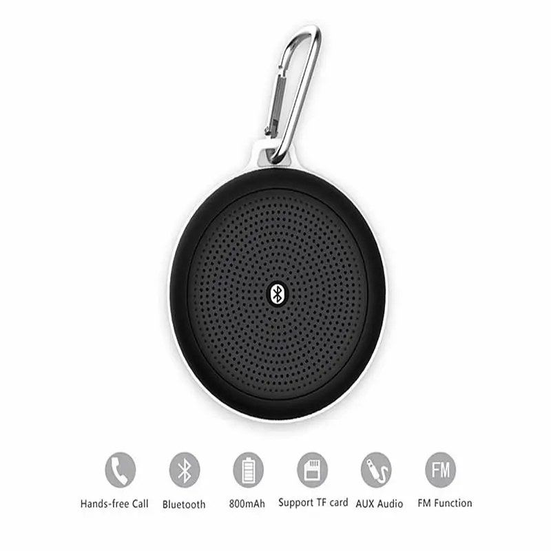 Портативная беспроводная мини колонка с Bluetooth водонепроницаемая уличная Громкая