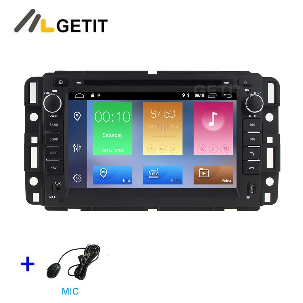 DSP 2G-RAM 16G-ROM DSP Android 9 Автомобильный DVD стерео радиоплеер gps навигация для GMC Chevrolet Chevy Yukon Sierra Tahoe Acadia Suburban - Цвет: DSP 2G-RAM 16G-ROM