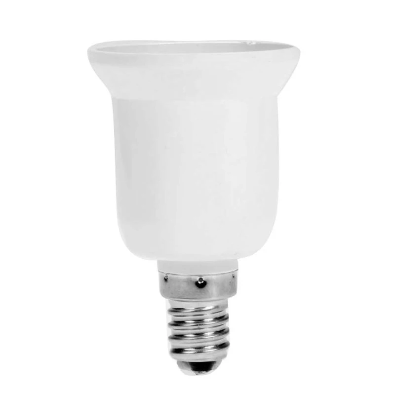 Dropship E14 To E27 Adapter Conversion LED Lamp Light Holder Socket Adaptor Fireproof Bulb Converter |