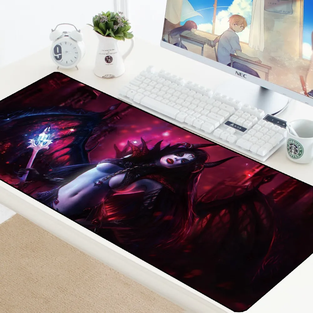 Dota 2 Gaming Mouse Pad Large XL Computer Mousepad Waterproof Speed Locking Edge Rubber PC Desk Mat