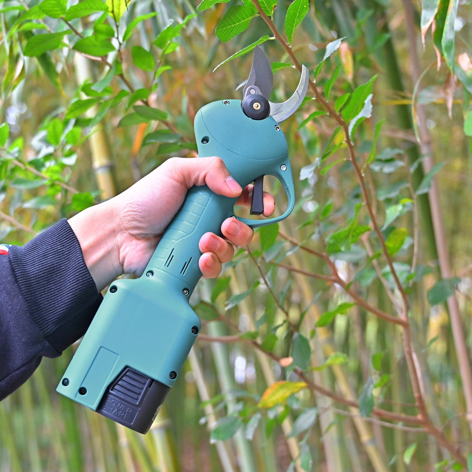 Cordless Electric Pruning Shears 1.5AH Secateur Pruner Tree Bonsai