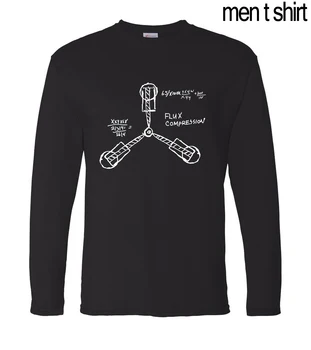 

brand clothing Back to the Future 2020 spring winter cotton men's long sleeve T-shirt hipster fitness hip hop man t shirts