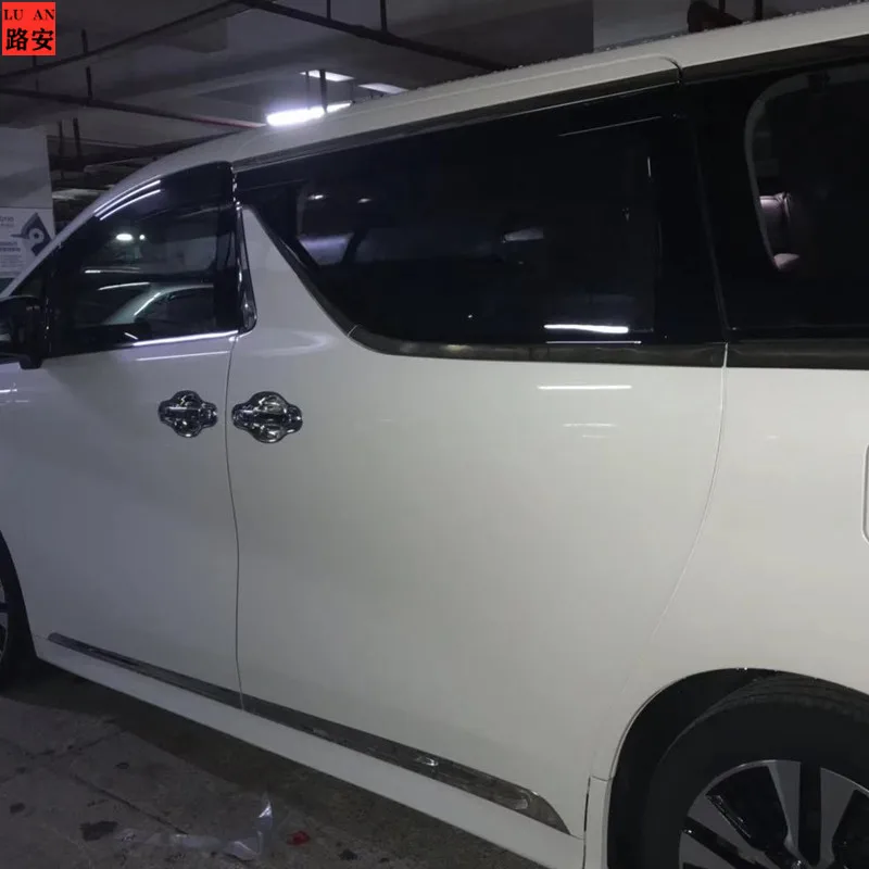 Подходит для 15-19 лет Toyota Alphard Vellfire 30 серии кузова автомобиля анти-столкновения бар корпус из нержавеющей стали Декоративная ручка do - Название цвета: Four pieces