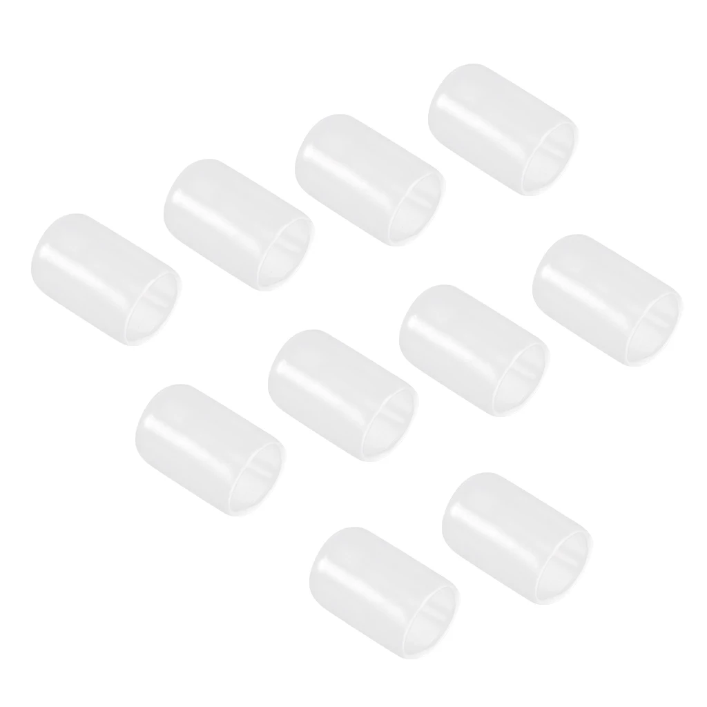Премиум силиконовые Снукер cue/Бассейн Cue Tip протектор(10-Pack