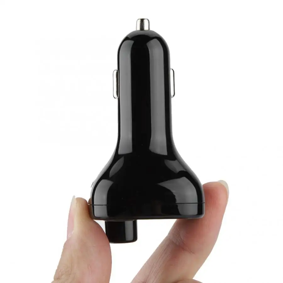 Автомобильный fm-передатчик двойной USB зарядное устройство BT Hands Free u-диск TF MP3-плеер прикуриватель автомобильные аксессуары