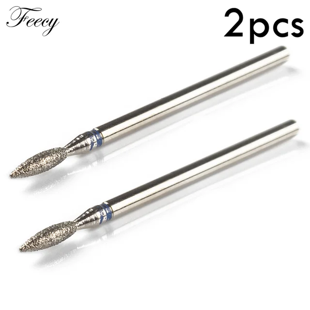 5pcs Diamond Nail Drill Bit Kits Mill Cutter All For Manicure Machine Bit Tools Accessories Cuticle Clean For Removing Nail Gel W