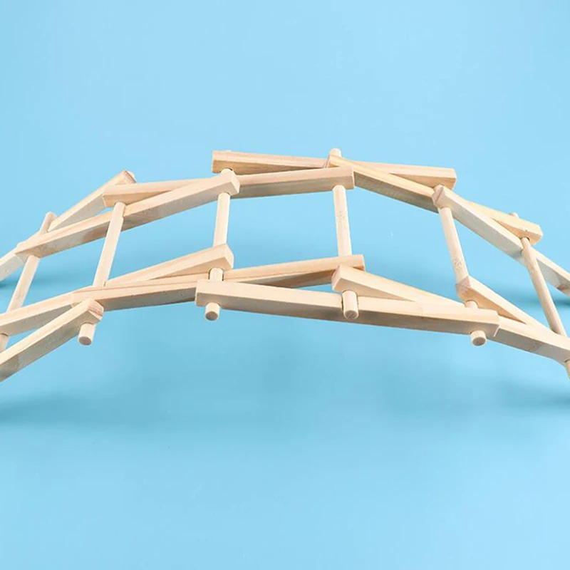 3D древняя архитектурная модель DIY оборудование Арка мост Модель технология деревянная головоломка для детей подарок