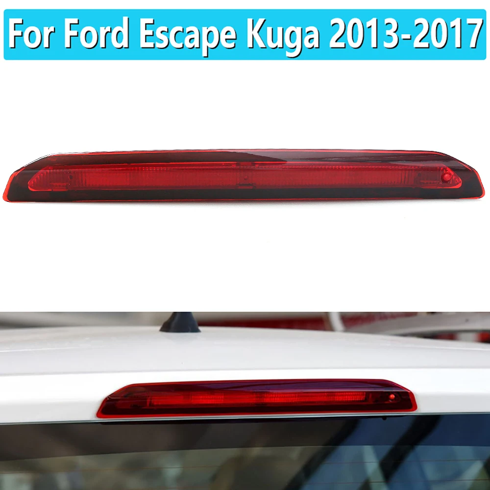 

Третий стоп-сигнал для Ford Escape Kuga 2013, 2014, 2015, 2016, 2017, высококачественный задний дополнительный стоп-сигнал с высоким креплением, красный