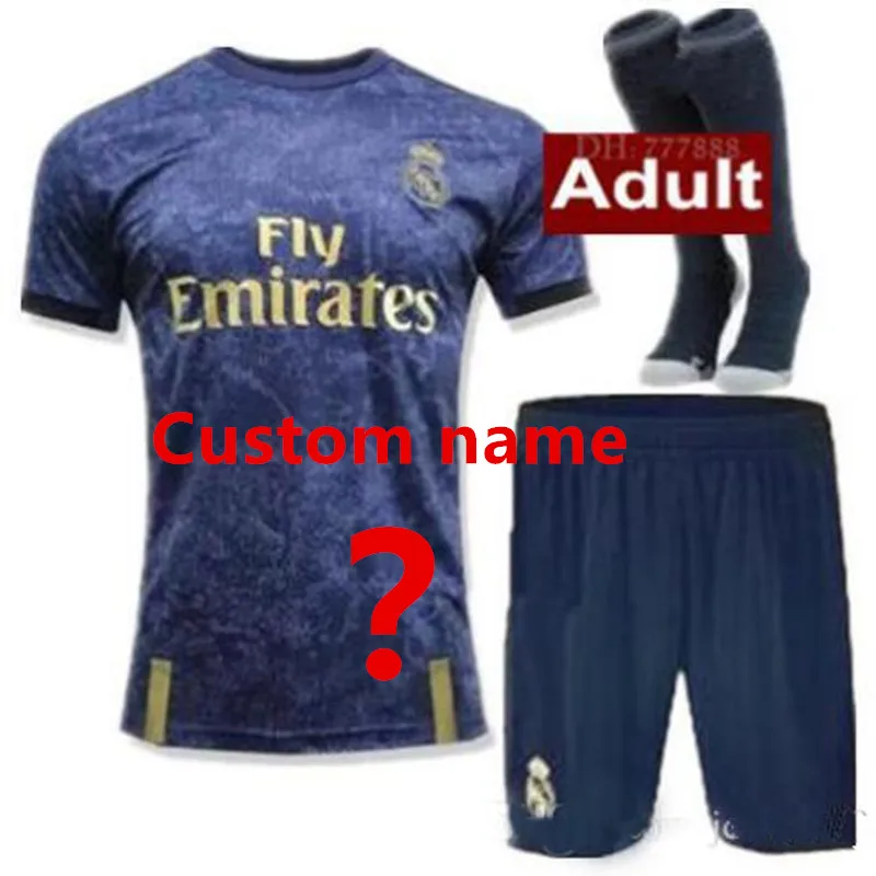Real madrides2019 Новое поступление футболка для футбола домашняя Hazard ASENSIO ISCO SERGIO ramos 19 20 комплект для взрослых Футболка для футбола - Цвет: shirt