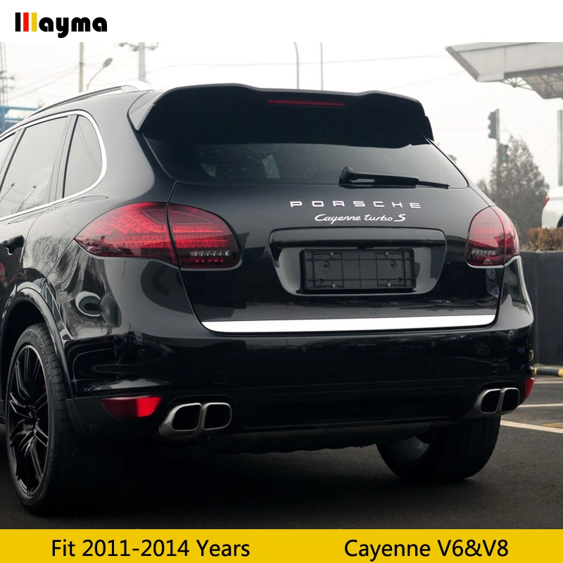 1 пара глушители из нержавеющей стали для Porsche Cayenne V6 V8 2011 2012 2013 2014 S