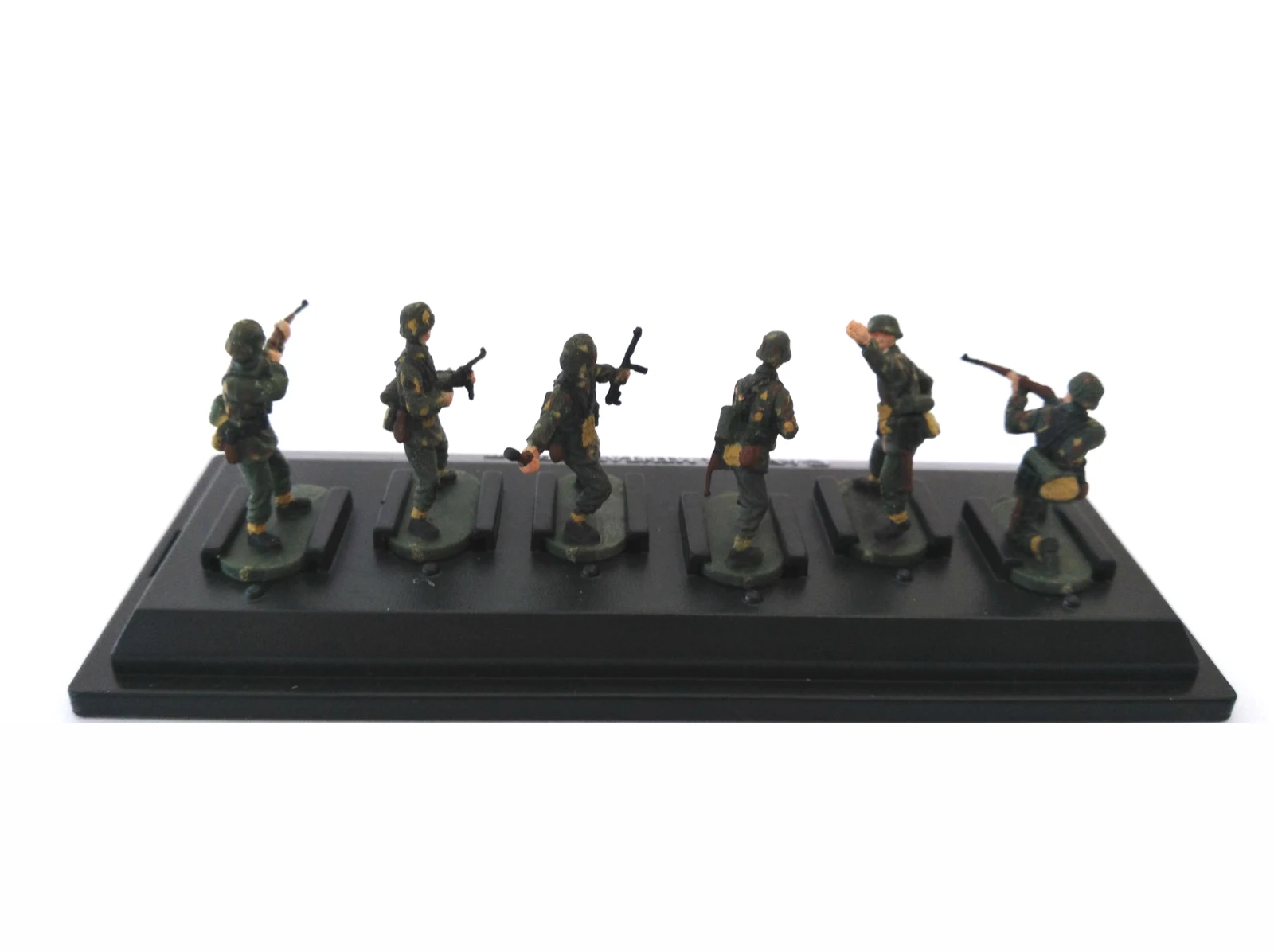 1/72 P801 немецкая боевая команда из 6 человек, уже окрашенная в коробке, модель солдата, модель танка, аксессуары для сцены
