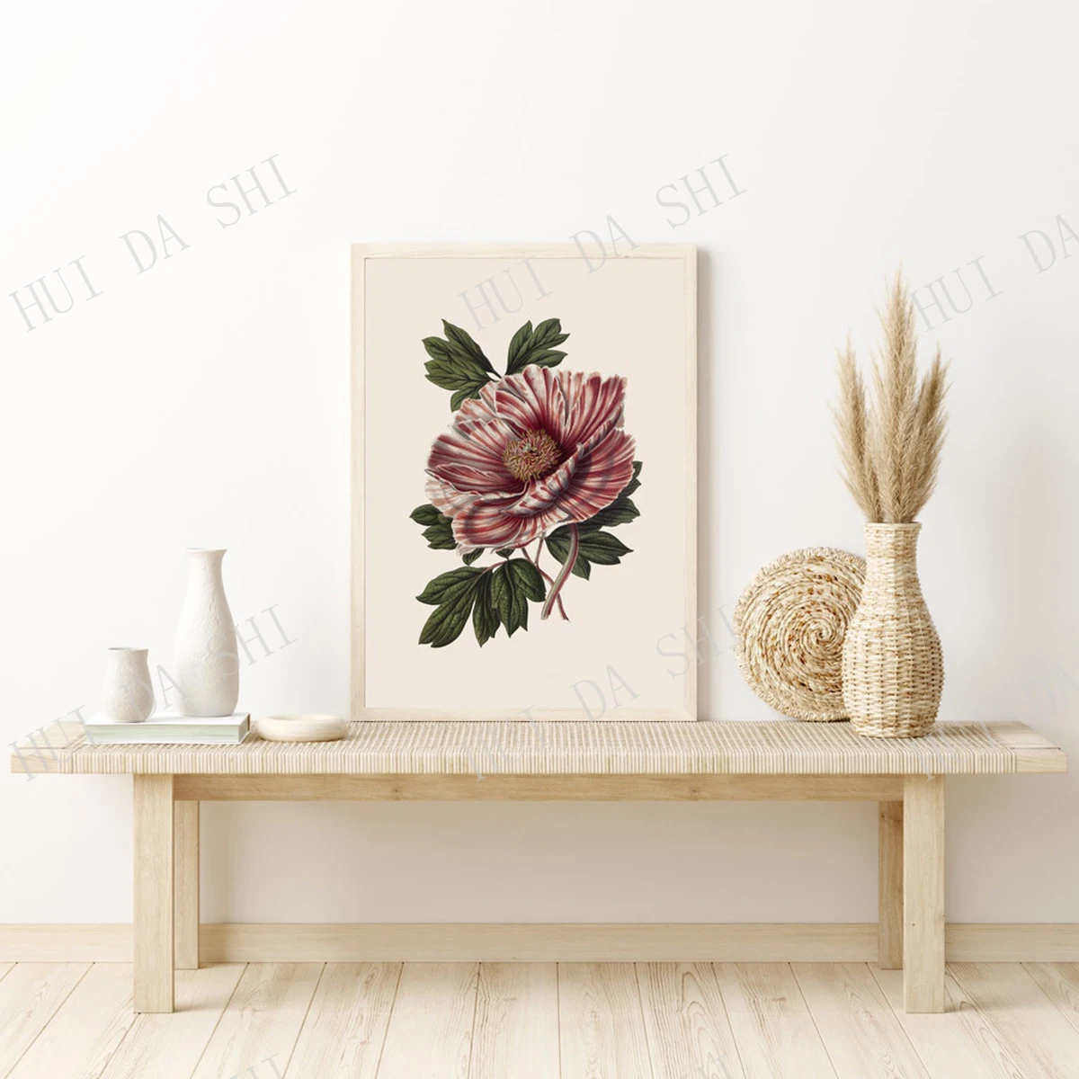 Japanese Peony Print
