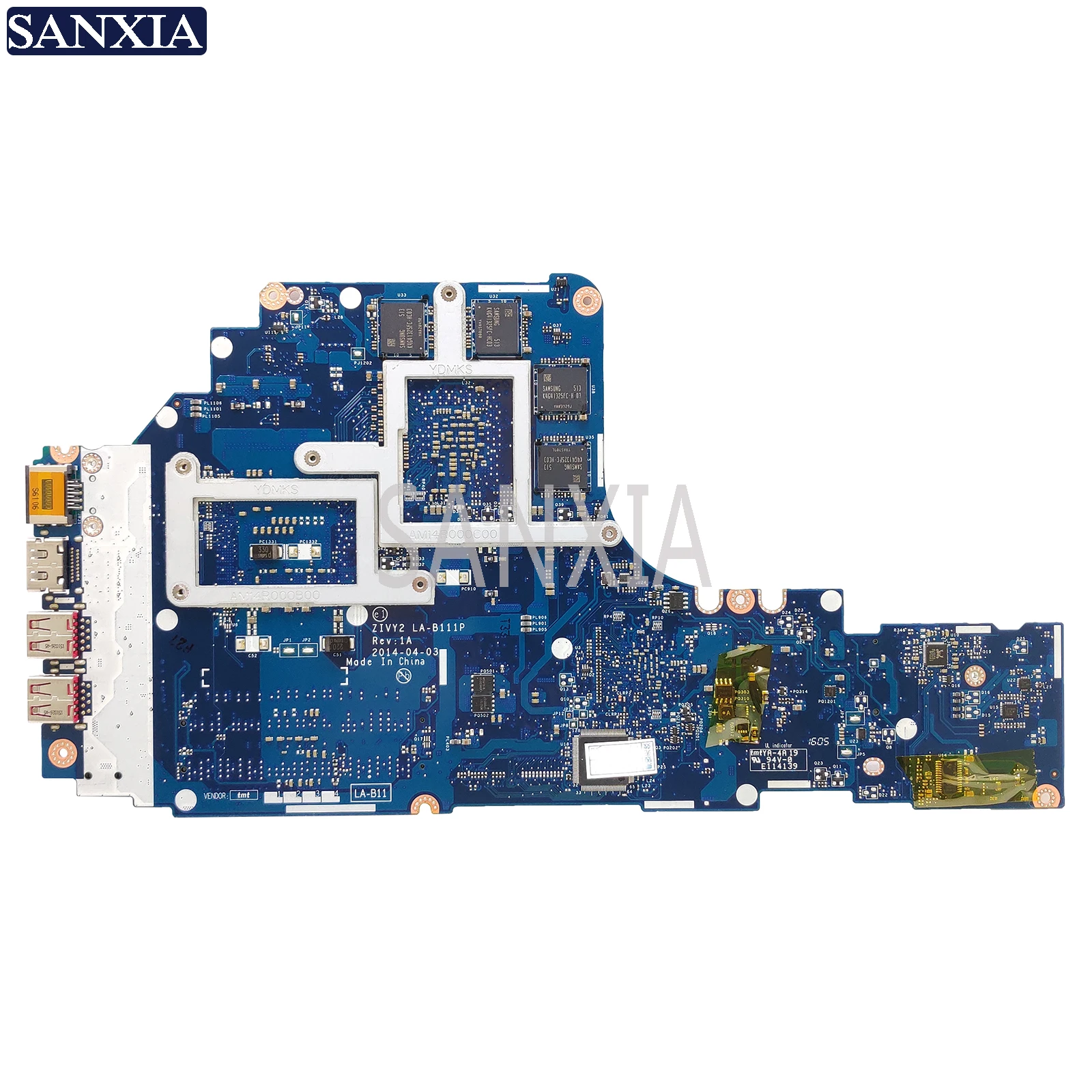 KEFU LA-B111P материнская плата для ноутбука lenovo Y70-70 17-дюймовый оригинальная материнская плата I7-4720HQ/4710HQ GTX960M-4GB