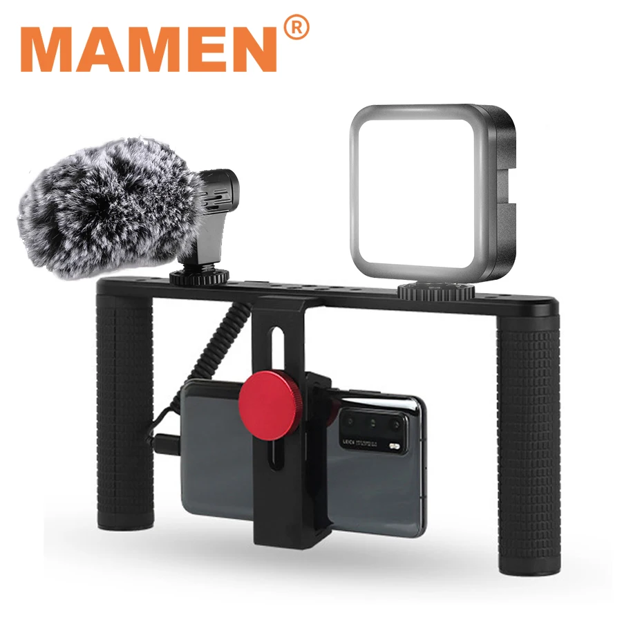 Комплект оссветильник приборов для видеосъемки MAMEN Mini D36R комплект смартфонов с