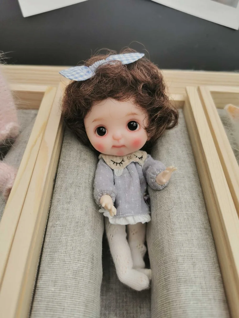OB11 кукла Кастомизация кукла 1/8 BJD куклы OB DIY полимерная глина 201911