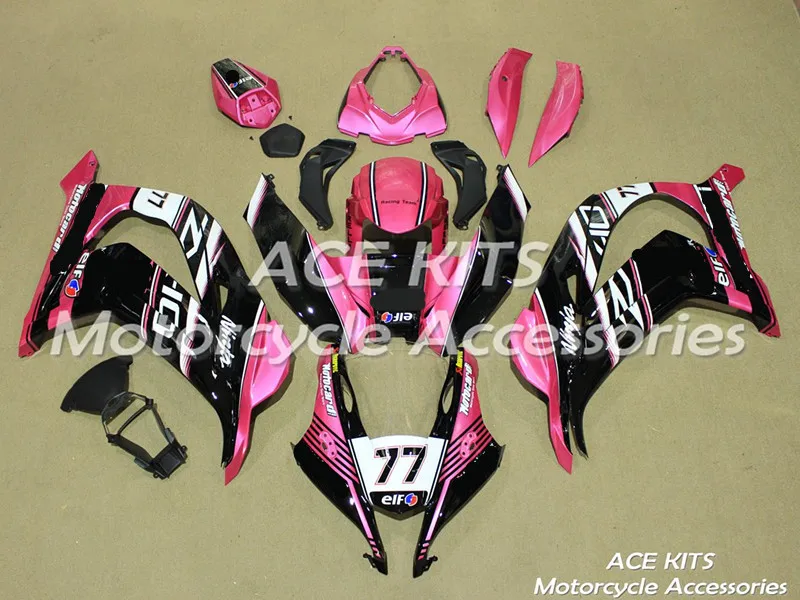 Мотоциклетный обтекатель abs для kawasaki Ninja ZX-10R впрыска топлива Bodywor любого цвета, подходят к любому у ACE № 190