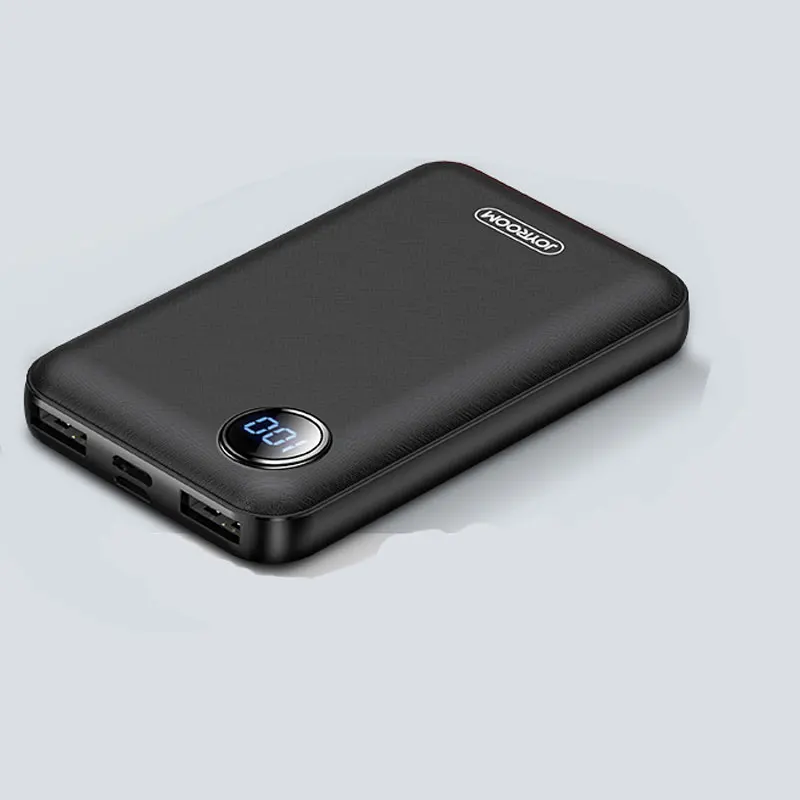 Black TUOSHIKE 10000 мАч Мини банк питания два порта Usb портативный внешний аккумулятор зарядное устройство 2.1A Быстрая зарядка для Iphone samsung Xiaomi - Цвет: Black