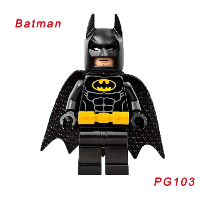 Одиночная Супер Герои кирпич глэм Металл Бэтмен мистер Фриз Лобстер Lovin'Batman медсестра Харли Квинн Медуза строительный блок - Цвет: pg103