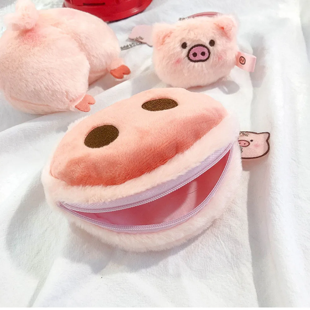 5 цветов,, Детский плюшевый Кошелек для монет с мультипликационным единорогом Kawaii, кошелек для мелочи на молнии, мини-кошелек для девочек и женщин, подарок