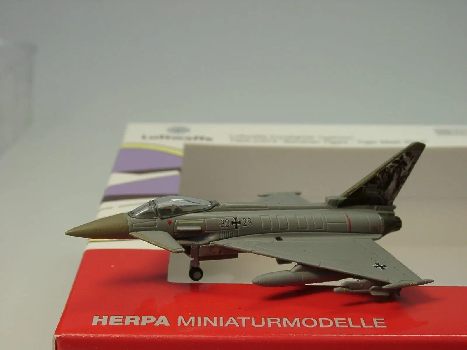 Herpa Lutwaffe euroflight Typhoon TaktLwG74 Bavaran Tigers-Tiger Meet 2013 1/200 литой под давлением самолет модель самолета