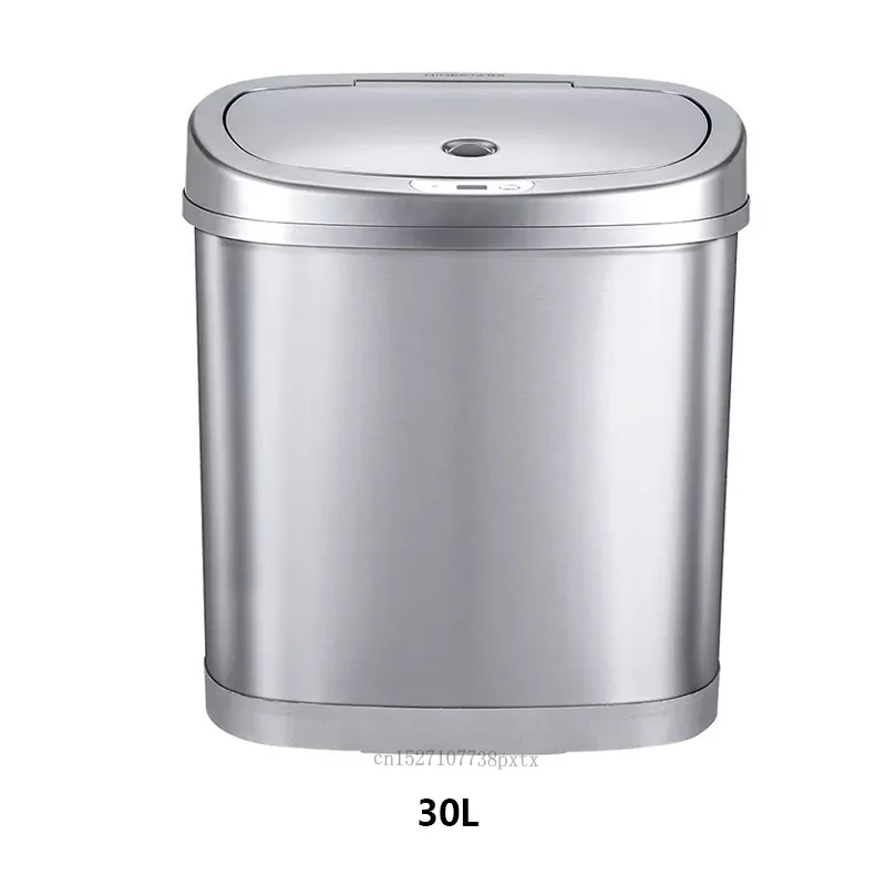 30L 30/42L Xiaomi Mijia NINESTARS Смарт Нержавеющая сталь мусорный бак движения Сенсор Авто уплотнительная крышка мусорного Классификация ящики - Цвет: 30L