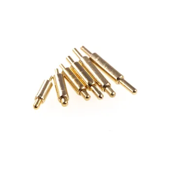 

10pcs Spring-Loaded Pogo Pin Connector through Hole PCB Height 5 5.5 6 7 8 9 10 11 12 14 15 16 18 20 mm Barrel 1.5mm Diameter