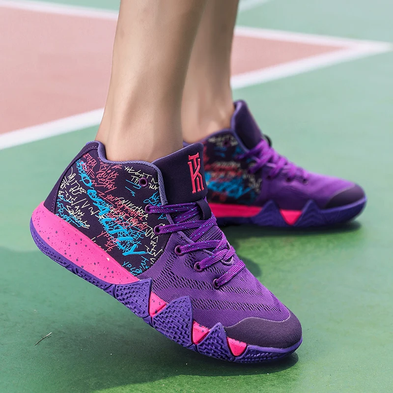 Уличная Мужская баскетбольная обувь zapatillas hombre Deportiva, высокие дышащие мужские ботильоны, тренировочные кроссовки, спортивная обувь
