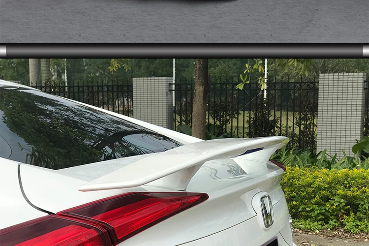 Подходит для Honda Civic 10 ABS удар бесплатно GT стиль задний спойлер заднего крыла 06-11