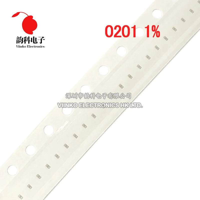 100 шт. 0201 SMD резистор 1/20 Вт 1% к 12 11 8 1 4 13 7 3 14 15 16 2 K Ом | Электронные компоненты и