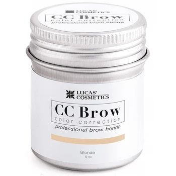 

Henna for eyebrows CC Brow, in a jar, light brown, 5 gr