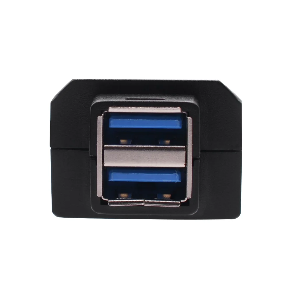 Usb Автомобильное зарядное устройство 12-24 В мотоцикл двойной USB зарядное устройство QC3.0 адаптер питания для быстрой зарядки с переключателем