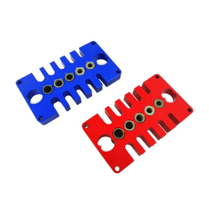 Woodworking 3 in 1 Punch Locator Hole Opener Pocket Hole Jig Tenon Hole Doweling Jig Woodworking Puncher