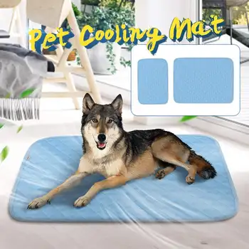 

Pet Cooling Mat Pad Dogs Pet Comfort Pet Bed Cooler Mat Pad Indoor Summer Heat Relief Cushion Cooling Mat Seat Pad Mattress SML